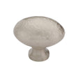 Heritage Brass Cabinet Hardware Satin Nickel / Cabinet Knobs / 38mm Dia. Heritage Brass - Cabinet Knob Victorian Oval Hammered Design 38mm Satin Nickel finish