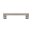 Heritage Brass Cabinet Hardware Satin Nickel / Cabinet Pull Handles / 128mm c/c Heritage Brass - Cabinet Pull Apollo Design 128mm CTC Satin Nickel Finish