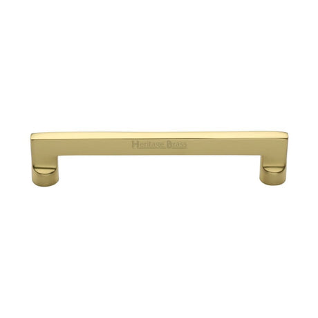 Heritage Brass Cabinet Hardware Polished Brass / Cabinet Pull Handles / 160mm c/c Heritage Brass - Cabinet Pull Apollo Design 160mm CTC Polished Brass Finish