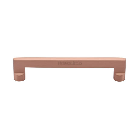 Heritage Brass Cabinet Hardware Satin Rose Gold / Cabinet Pull Handles / 160mm c/c Heritage Brass - Cabinet Pull Apollo Design 160mm CTC Satin Rose Gold Finish