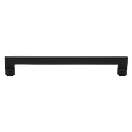 Heritage Brass Cabinet Hardware Matt Black / Cabinet Pull Handles / 203mm c/c Heritage Brass - Cabinet Pull Apollo Design 203mm CTC Matt Black Finish