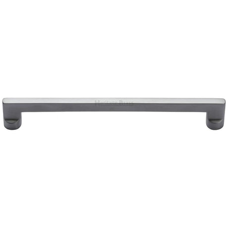 Heritage Brass Cabinet Hardware Satin Chrome / Cabinet Pull Handles / 203mm c/c Heritage Brass - Cabinet Pull Apollo Design 203mm CTC Satin Chrome Finish