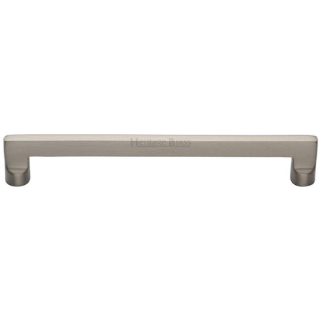 Heritage Brass Cabinet Hardware Satin Nickel / Cabinet Pull Handles / 203mm c/c Heritage Brass - Cabinet Pull Apollo Design 203mm CTC Satin Nickel Finish