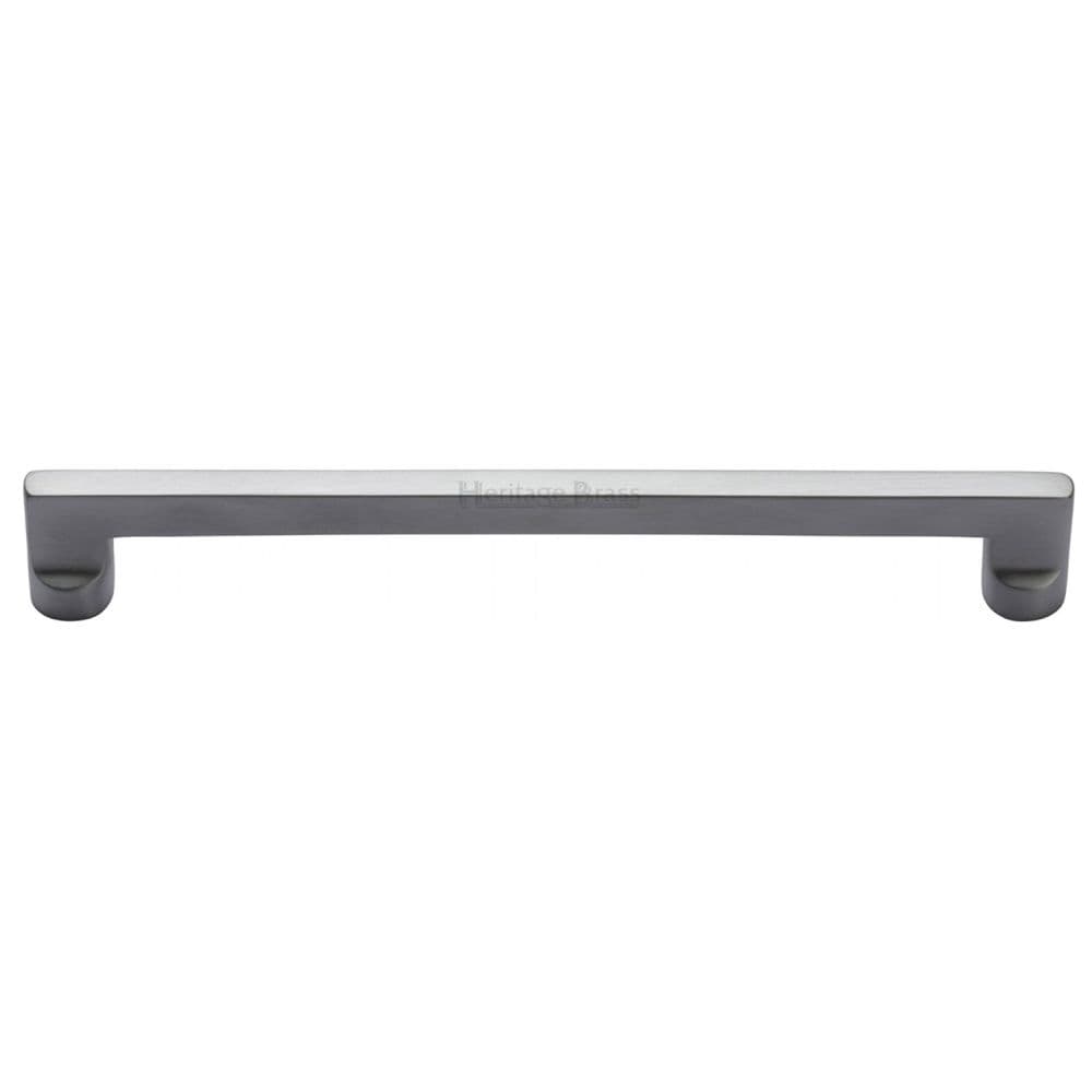 Heritage Brass Cabinet Hardware Satin Chrome / Cabinet Pull Handles / 256mm c/c Heritage Brass - Cabinet Pull Apollo Design 256mm CTC Satin Chrome Finish