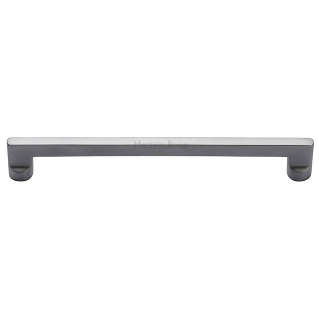 Heritage Brass Cabinet Hardware Satin Chrome / Cabinet Pull Handles / 256mm c/c Heritage Brass - Cabinet Pull Apollo Design 256mm CTC Satin Chrome Finish