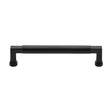 Heritage Brass Cabinet Hardware Matt Black / Cabinet Pull Handles / 160mm c/c Heritage Brass - Cabinet Pull Bauhaus Design 160mm CTC Matt Black Finish