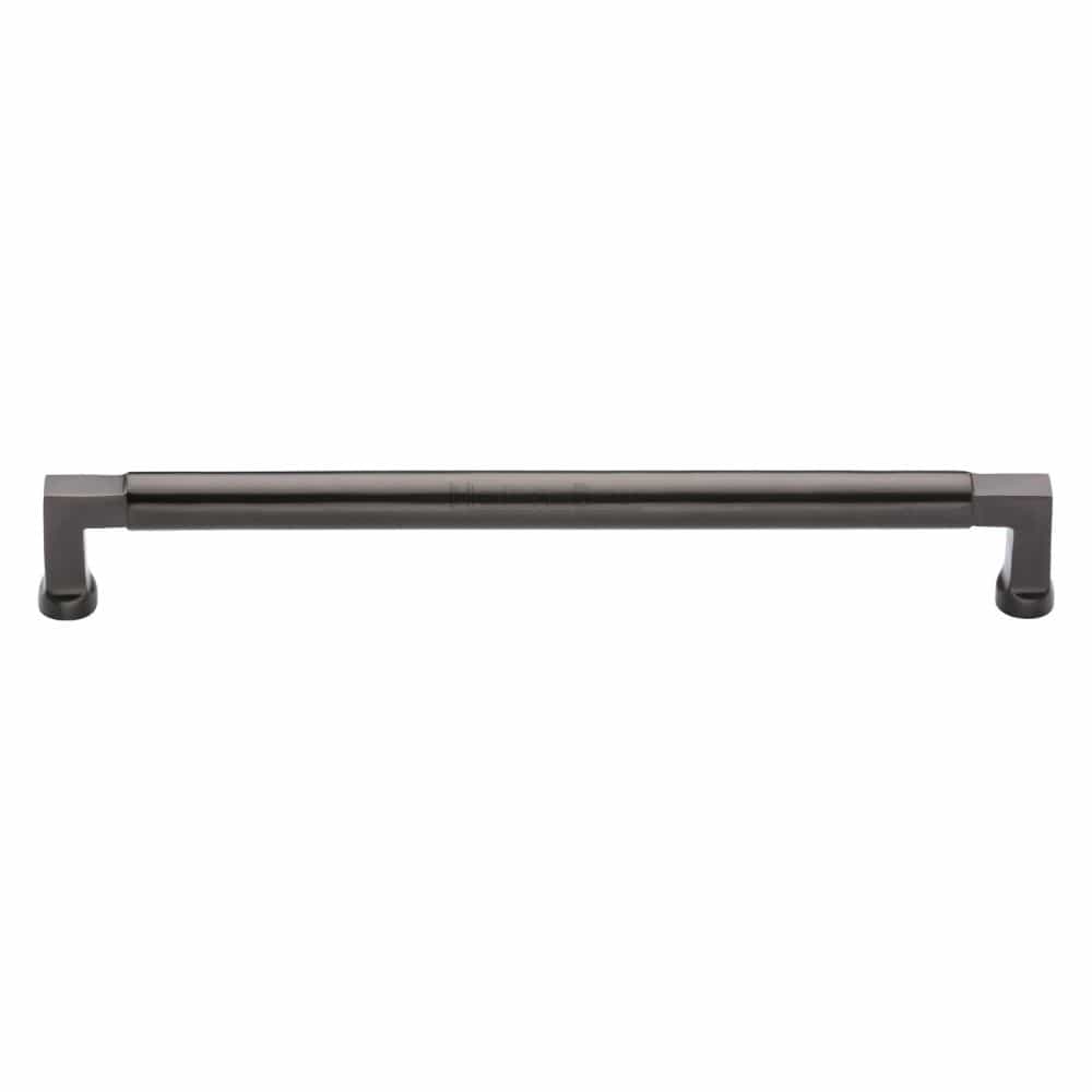 Heritage Brass Cabinet Hardware Matt Bronze / Cabinet Pull Handles / 254mm c/c Heritage Brass - Cabinet Pull Bauhaus Design 254mm CTC Matt Bronze Finish