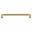 Heritage Brass Cabinet Hardware Polished Brass / Cabinet Pull Handles / 254mm c/c Heritage Brass - Cabinet Pull Bauhaus Design 254mm CTC Polished Brass Finish