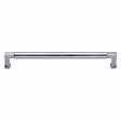 Heritage Brass Cabinet Hardware Polished Chrome / Cabinet Pull Handles / 254mm c/c Heritage Brass - Cabinet Pull Bauhaus Design 254mm CTC Polished Chrome Finish