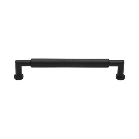 Heritage Brass Cabinet Hardware Matt Black / Cabinet Pull Handles / 152mm c/c Heritage Brass - Cabinet Pull Bauhaus Round Design 152mm CTC Matt Black Finish