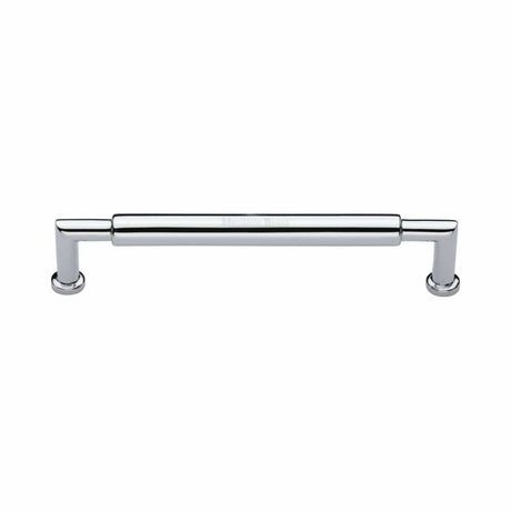 Heritage Brass Cabinet Hardware Polished Chrome / Cabinet Pull Handles / 152mm c/c Heritage Brass - Cabinet Pull Bauhaus Round Design 152mm CTC Polished Chrome Finish