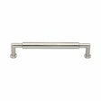 Heritage Brass Cabinet Hardware Satin Nickel / Cabinet Pull Handles / 152mm c/c Heritage Brass - Cabinet Pull Bauhaus Round Design 152mm CTC Satin Nickel Finish