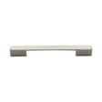 Heritage Brass Cabinet Hardware Satin Nickel / Cabinet Pull Handles / Dual 128/160mm c/c Heritage Brass - Cabinet Pull Bridge Design 128&160mm CTC Satin Nickel Finish