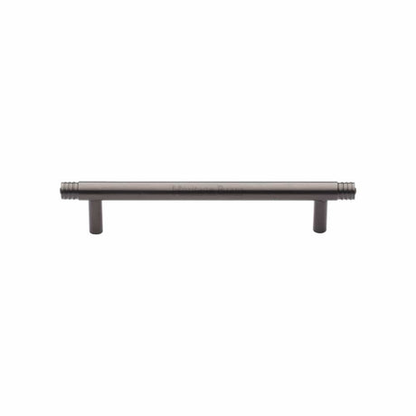 Heritage Brass Cabinet Hardware Matt Bronze / Cabinet Pull Handles / 128mm c/c Heritage Brass - Cabinet Pull Contour Design 128mm CTC Matt Bronze Finish