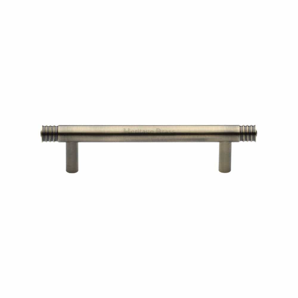 Heritage Brass Cabinet Hardware Antique Brass / Cabinet Pull Handles / 96mm c/c Heritage Brass - Cabinet Pull Contour Design 96mm CTC Antique Brass Finish