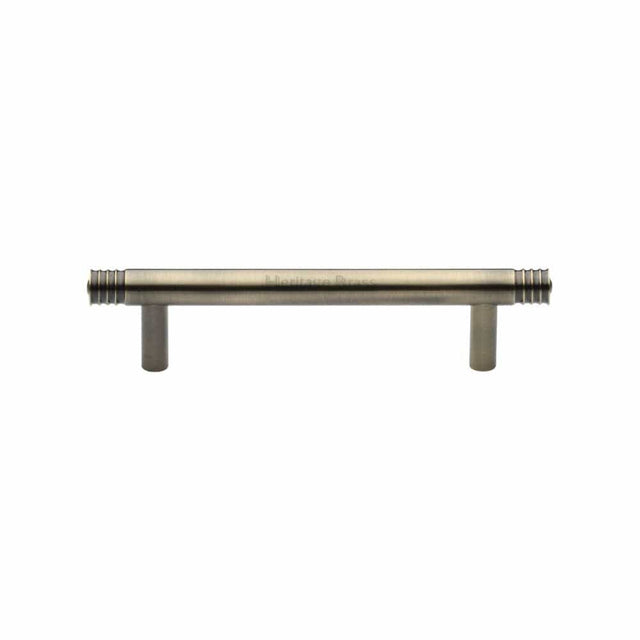 Heritage Brass Cabinet Hardware Antique Brass / Cabinet Pull Handles / 96mm c/c Heritage Brass - Cabinet Pull Contour Design 96mm CTC Antique Brass Finish
