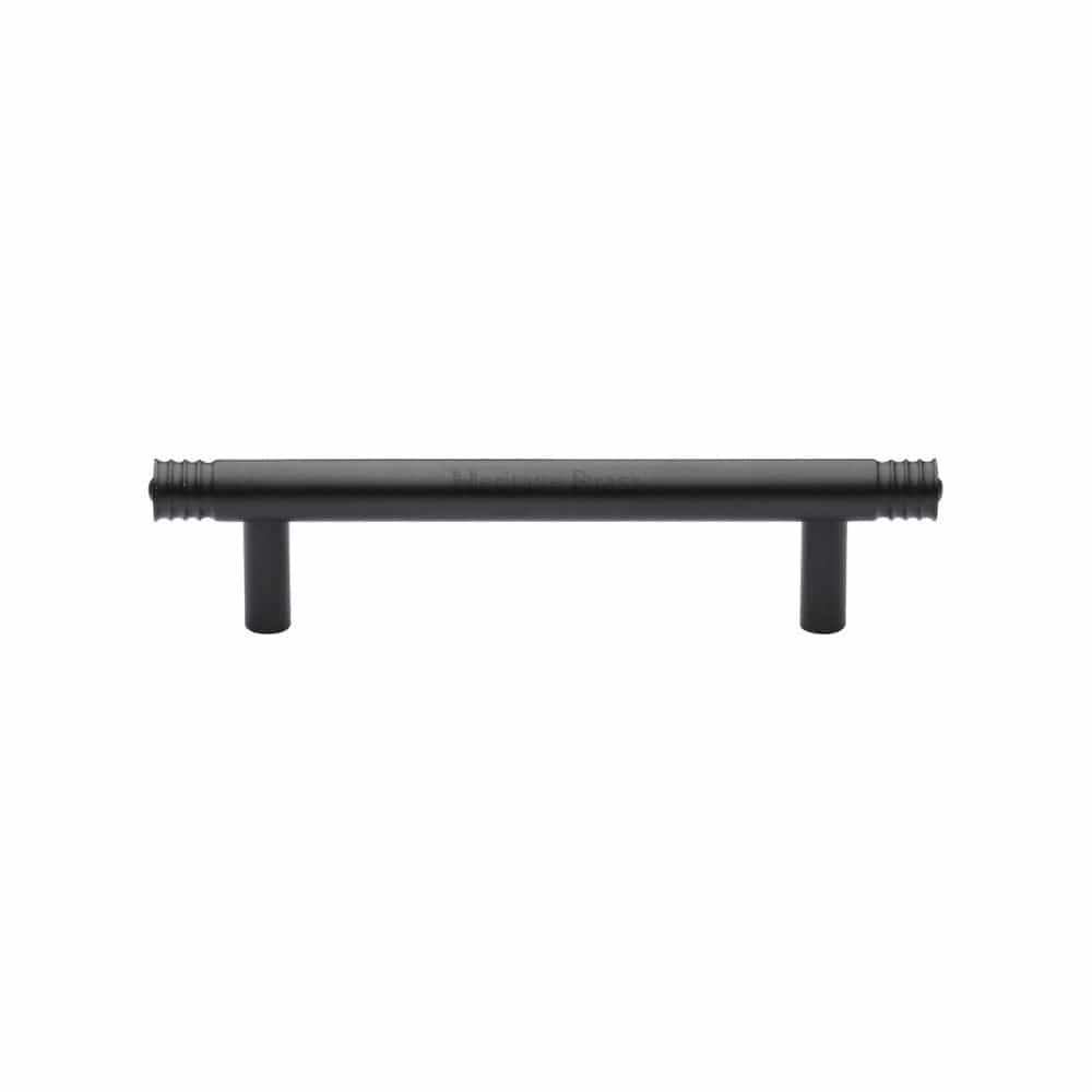 Heritage Brass Cabinet Hardware Matt Bronze / Cabinet Pull Handles / 96mm c/c Heritage Brass - Cabinet Pull Contour Design 96mm CTC Matt Bronze Finish