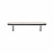 Heritage Brass Cabinet Hardware Polished Nickel / Cabinet Pull Handles / 96mm c/c Heritage Brass - Cabinet Pull Contour Design 96mm CTC Polished Nickel Finish