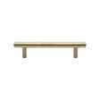 Heritage Brass Cabinet Hardware Satin Brass / Cabinet Pull Handles / 96mm c/c Heritage Brass - Cabinet Pull Contour Design 96mm CTC Satin Brass Finish