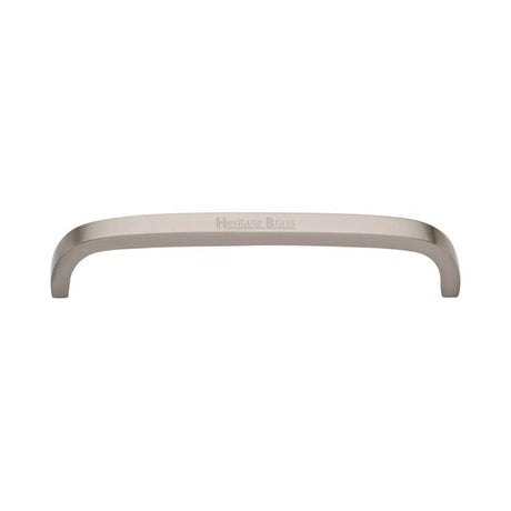 Heritage Brass Cabinet Hardware Satin Nickel / Cabinet Pull Handles / 152mm c/c Heritage Brass - Cabinet Pull D Shaped 152mm CTC Satin Nickel Finish