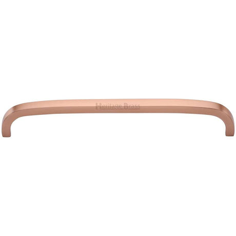Heritage Brass Cabinet Hardware Satin Rose Gold / Cabinet Pull Handles / 203mm c/c Heritage Brass - Cabinet Pull D Shaped 203mm CTC Satin Rose Gold Finish