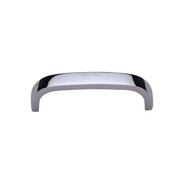 Heritage Brass Cabinet Hardware Polished Chrome / Cabinet Pull Handles / 89mm c/c Heritage Brass - Cabinet Pull D Shaped 89mm CTC Polished Chrome Finish