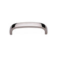 Heritage Brass Cabinet Hardware Polished Nickel / Cabinet Pull Handles / 89mm c/c Heritage Brass - Cabinet Pull D Shaped 89mm CTC Polished Nickel Finish
