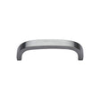 Heritage Brass Cabinet Hardware Satin Chrome / Cabinet Pull Handles / 89mm c/c Heritage Brass - Cabinet Pull D Shaped 89mm CTC Satin Chrome Finish
