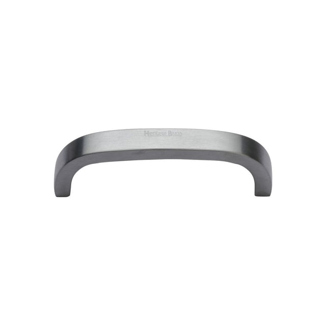 Heritage Brass Cabinet Hardware Satin Chrome / Cabinet Pull Handles / 89mm c/c Heritage Brass - Cabinet Pull D Shaped 89mm CTC Satin Chrome Finish