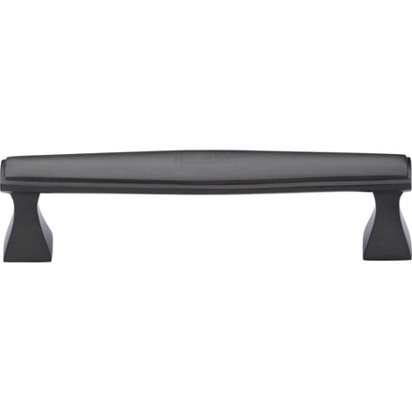 Heritage Brass Cabinet Hardware Matt Bronze / Cabinet Pull Handles / 128mm c/c Heritage Brass - Cabinet Pull Deco Design 128mm CTC Matt Bronze Finish