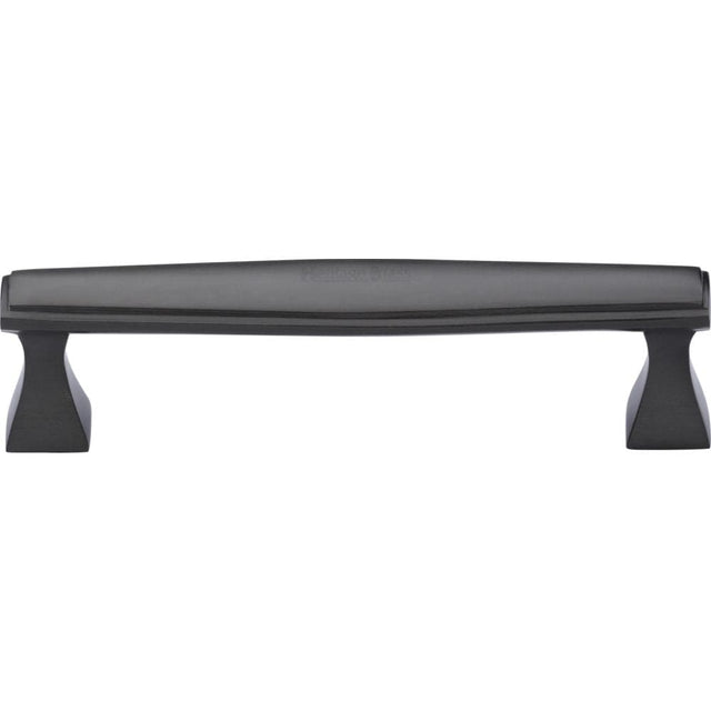 Heritage Brass Cabinet Hardware Matt Bronze / Cabinet Pull Handles / 128mm c/c Heritage Brass - Cabinet Pull Deco Design 128mm CTC Matt Bronze Finish