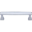 Heritage Brass Cabinet Hardware Satin Chrome / Cabinet Pull Handles / 128mm c/c Heritage Brass - Cabinet Pull Deco Design 128mm CTC Satin Chrome Finish