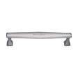Heritage Brass Cabinet Hardware Satin Chrome / Cabinet Pull Handles / 160mm c/c Heritage Brass - Cabinet Pull Deco Design 160mm CTC Satin Chrome Finish