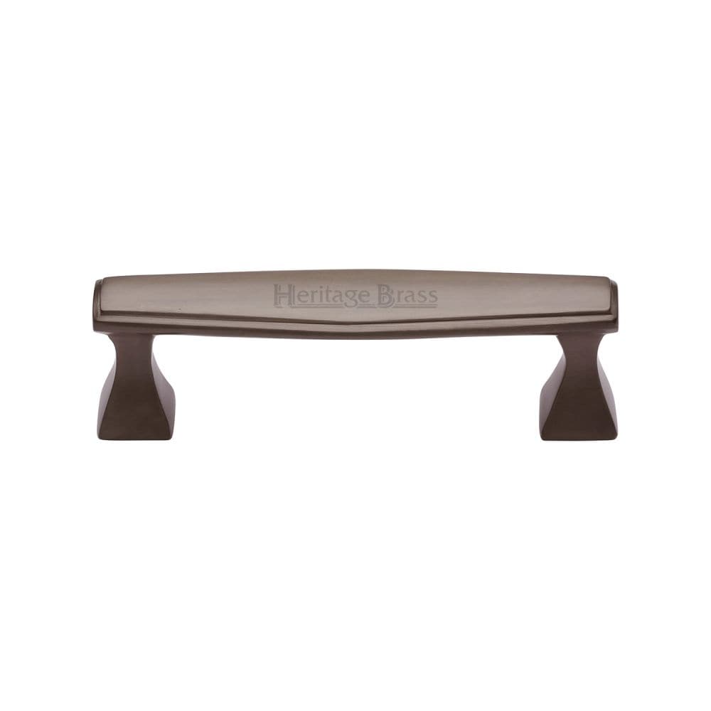 Heritage Brass Cabinet Hardware Matt Bronze / Cabinet Pull Handles / 203mm c/c Heritage Brass - Cabinet Pull Deco Design 203mm CTC Matt Bronze Finish
