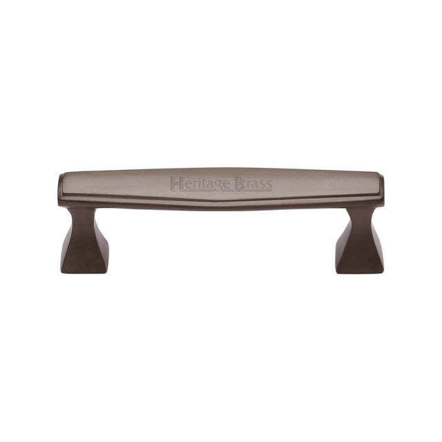 Heritage Brass Cabinet Hardware Matt Bronze / Cabinet Pull Handles / 203mm c/c Heritage Brass - Cabinet Pull Deco Design 203mm CTC Matt Bronze Finish