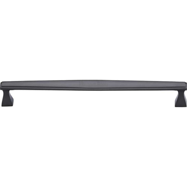 Heritage Brass Cabinet Hardware Matt Bronze / Cabinet Pull Handles / 254mm c/c Heritage Brass - Cabinet Pull Deco Design 254mm CTC Matt Bronze Finish