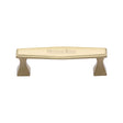 Heritage Brass Cabinet Hardware Satin Brass / Cabinet Pull Handles / 254mm c/c Heritage Brass - Cabinet Pull Deco Design 254mm CTC Satin Brass Finish
