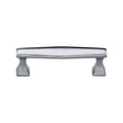 Heritage Brass Cabinet Hardware Polished Chrome / Cabinet Pull Handles / 96mm c/c Heritage Brass - Cabinet Pull Deco Design 96mm CTC Polished Chrome Finish