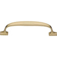 Heritage Brass Cabinet Hardware Satin Brass / Cabinet Pull Handles / 128mm c/c Heritage Brass - Cabinet Pull Durham Design 128mm CTC Satin Brass Finish
