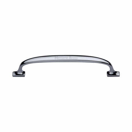 Heritage Brass Cabinet Hardware Polished Chrome / Cabinet Pull Handles / 160mm c/c Heritage Brass - Cabinet Pull Durham Design 160mm CTC Polished Chrome Finish