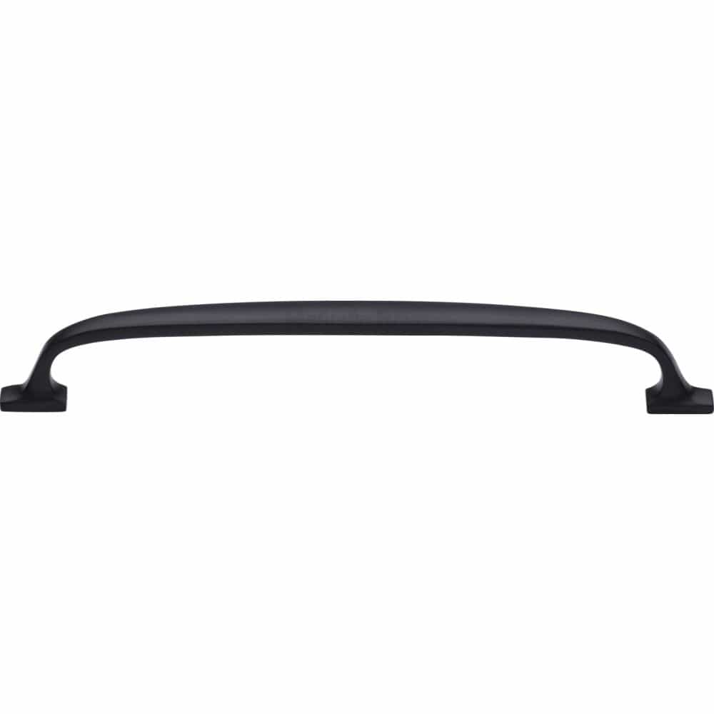 Heritage Brass Cabinet Hardware Matt Black / Cabinet Pull Handles / 203mm c/c Heritage Brass - Cabinet Pull Durham Design 203mm CTC Matt Black Finish