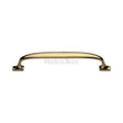 Heritage Brass Cabinet Hardware Polished Brass / Cabinet Pull Handles / 203mm c/c Heritage Brass - Cabinet Pull Durham Design 203mm CTC Polished Brass Finish