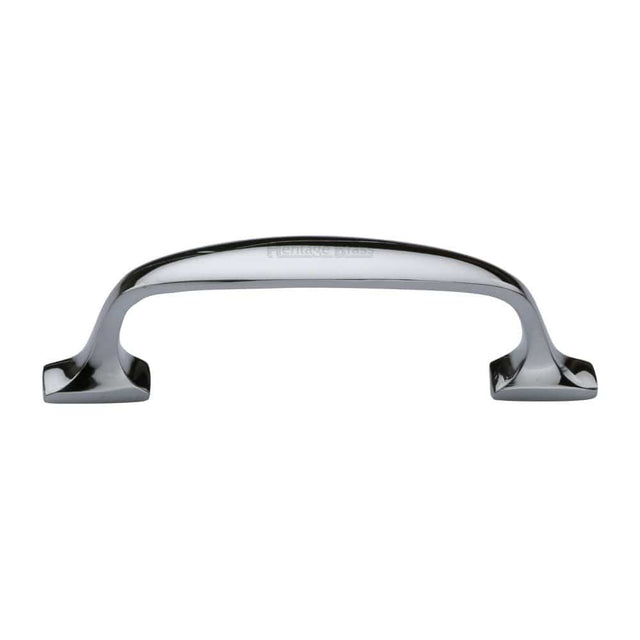 Heritage Brass Cabinet Hardware Polished Chrome / Cabinet Pull Handles / 76mm c/c Heritage Brass - Cabinet Pull Durham Design 76mm CTC Polished Chrome Finish