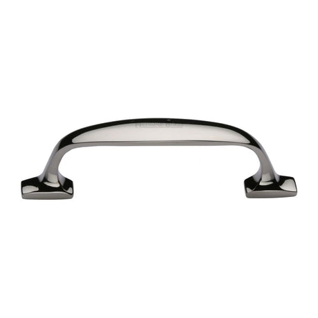 Heritage Brass Cabinet Hardware Polished Nickel / Cabinet Pull Handles / 76mm c/c Heritage Brass - Cabinet Pull Durham Design 76mm CTC Polished Nickel Finish