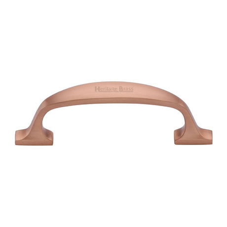 Heritage Brass Cabinet Hardware Satin Rose Gold / Cabinet Pull Handles / 76mm c/c Heritage Brass - Cabinet Pull Durham Design 76mm CTC Satin Rose Gold Finish