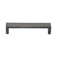 Heritage Brass Cabinet Hardware Matt Bronze / Cabinet Pull Handles / 128mm c/c Heritage Brass - Cabinet Pull Hammered Wide Metro Design 128mm CTC Matt Bronze F