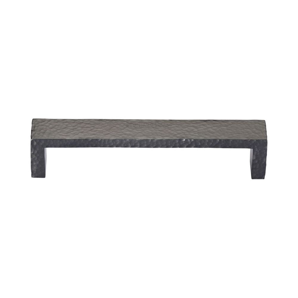 Heritage Brass Cabinet Hardware Matt Bronze / Cabinet Pull Handles / 128mm c/c Heritage Brass - Cabinet Pull Hammered Wide Metro Design 128mm CTC Matt Bronze F