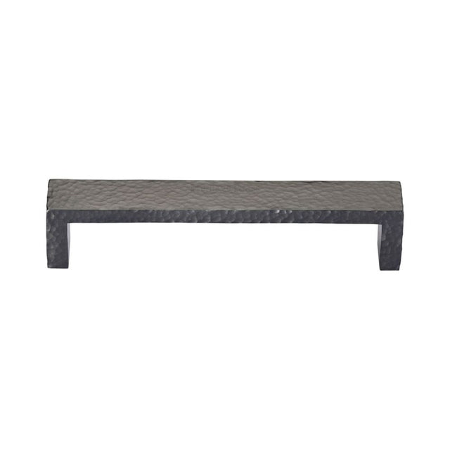 Heritage Brass Cabinet Hardware Matt Bronze / Cabinet Pull Handles / 128mm c/c Heritage Brass - Cabinet Pull Hammered Wide Metro Design 128mm CTC Matt Bronze F