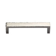 Heritage Brass Cabinet Hardware Polished Nickel / Cabinet Pull Handles / 128mm c/c Heritage Brass - Cabinet Pull Hammered Wide Metro Design 128mm CTC Polished Nickel F