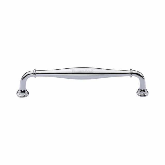 Heritage Brass Cabinet Hardware Polished Chrome / Cabinet Pull Handles / 152mm c/c Heritage Brass - Cabinet Pull Henley Traditional Design 152mm CTC Polished Chrome Fi